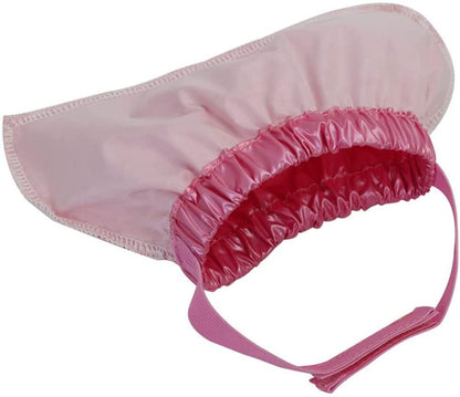 Pet Shower Cap - Waterproof Reusable Bath Ear Covers with Adjustable Strap