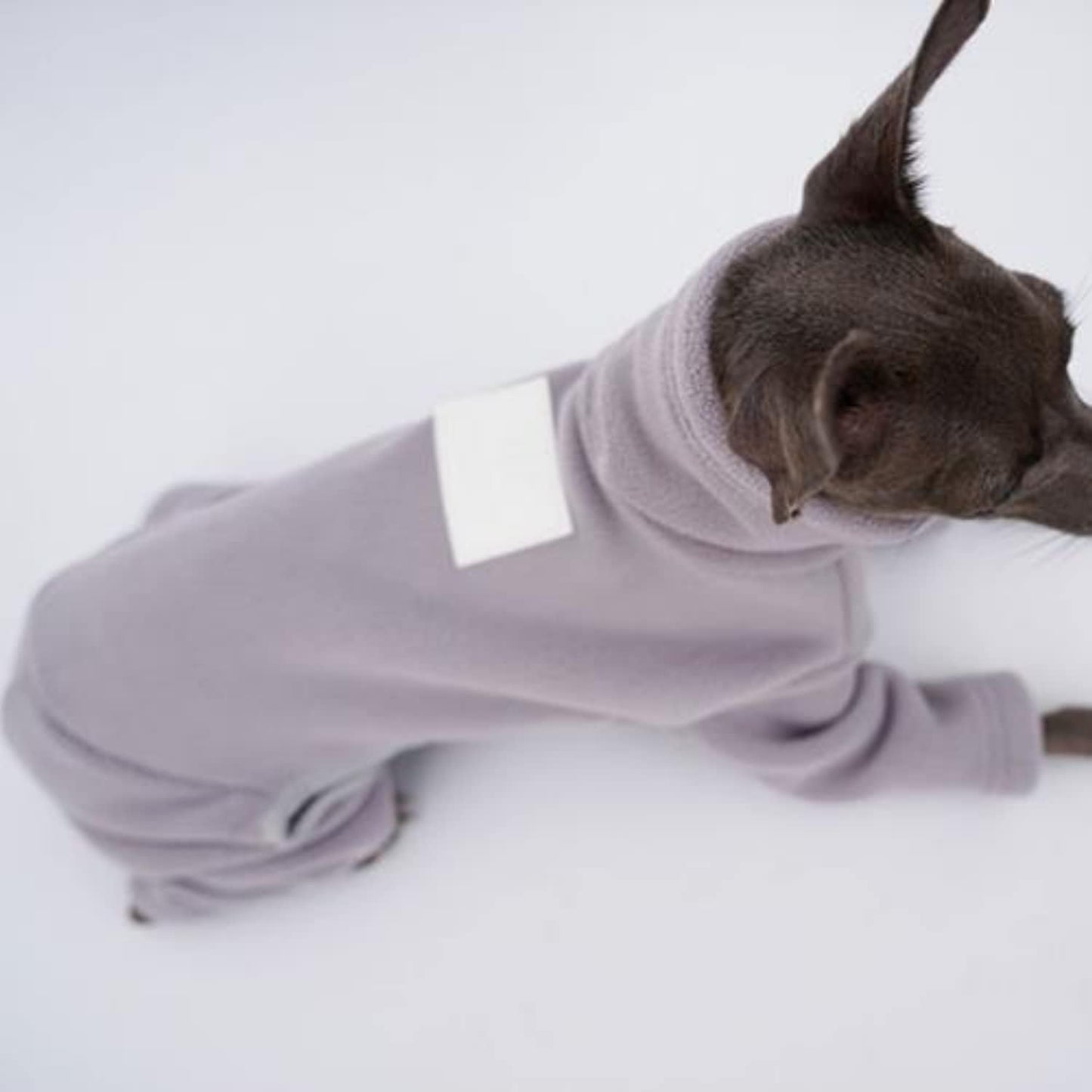 Greyhound Clothes - Dog Winter Warm Fleece Turtleneck Jumpsuit