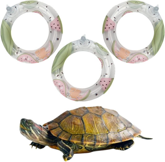 3 Pack Swimming Ring Basking Rest Dock for Turtle Tortoise