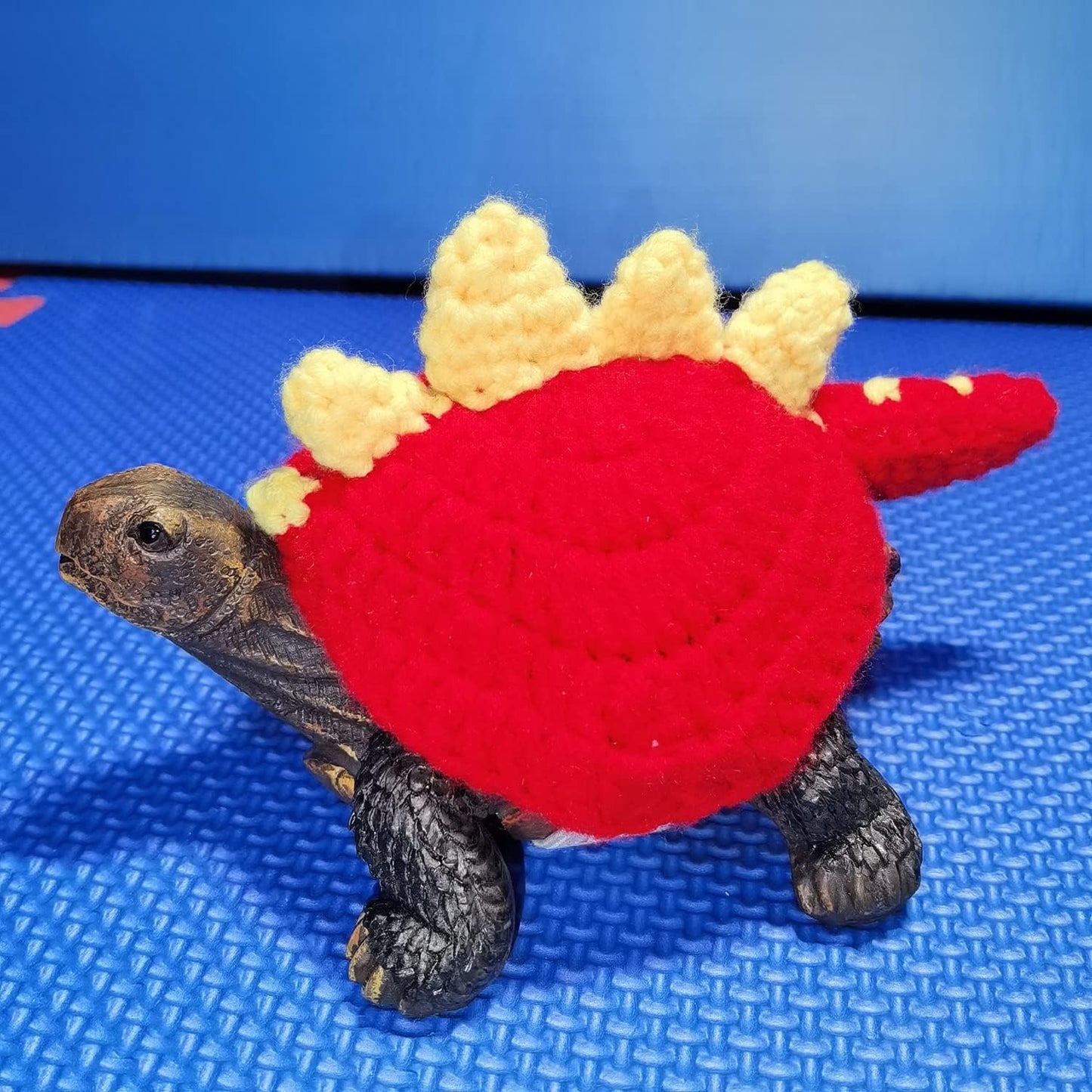 Sweater for Turtle - Handmade Winter Warm Knitted Turtle Sweater with Adjustable Strap Small Animal Sweater Tortoise Apparel for Christmas Halloween Party Cosplay Costume Photo Shoot