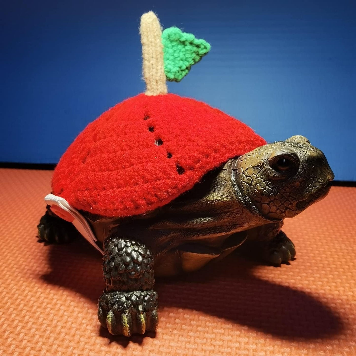 Sweater for Turtle - Handmade Winter Warm Knitted Turtle Sweater with Adjustable Strap Small Animal Sweater Tortoise Apparel for Christmas Halloween Party Cosplay Costume