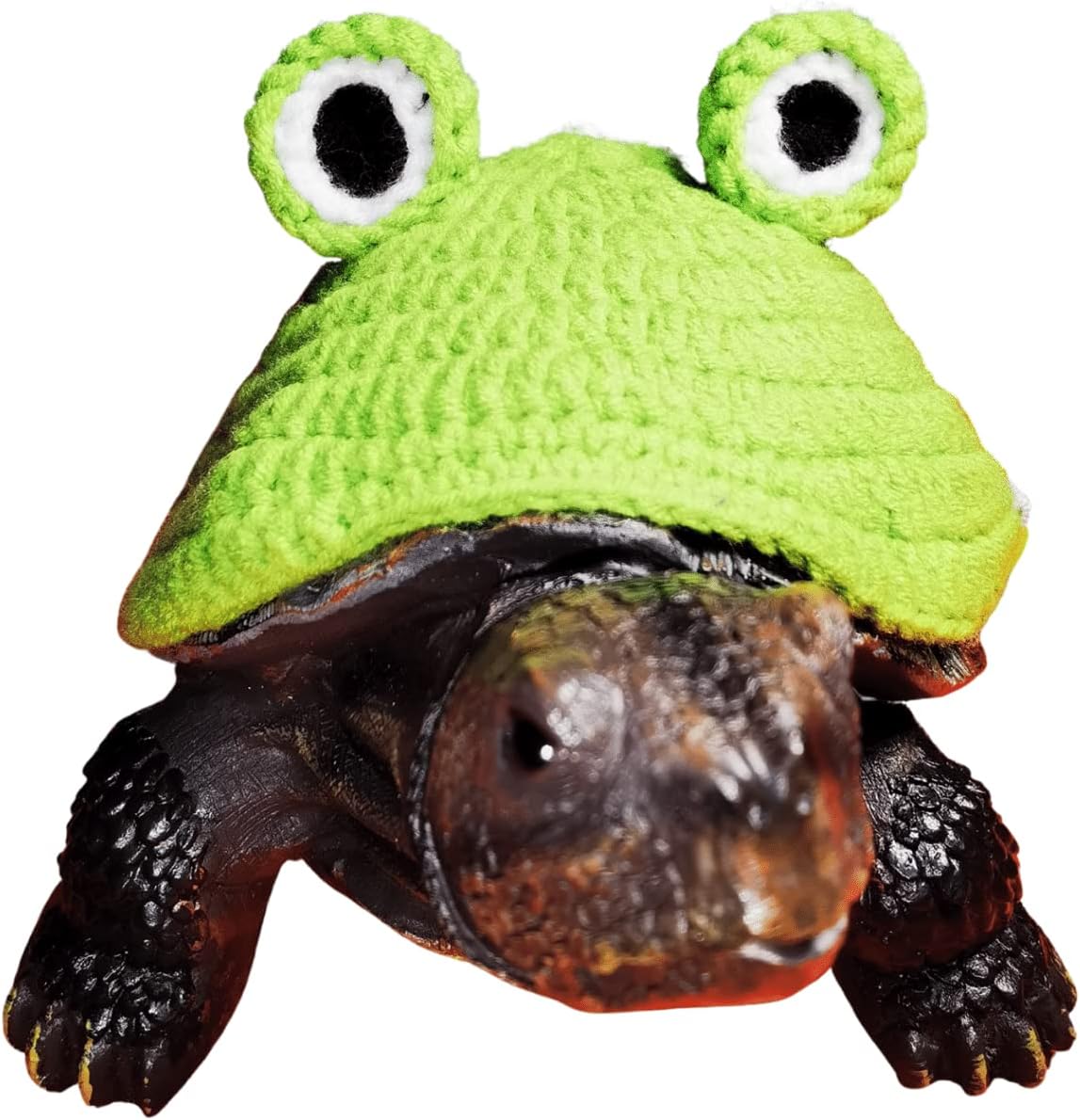 Sweater for Turtle - Handmade Winter Warm Knitted Turtle Sweater with Adjustable Strap Small Animal Sweater Tortoise Apparel for Christmas Halloween Party Cosplay Costume Photo Shoot