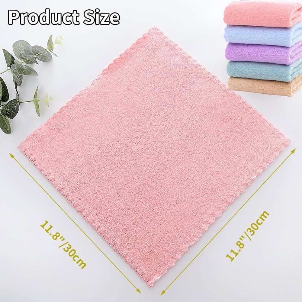 5 Pcs Soft Fleece Blanket, Hamster Cage Liners, Warm Bedding Mats for Small Animals, 30x30cm